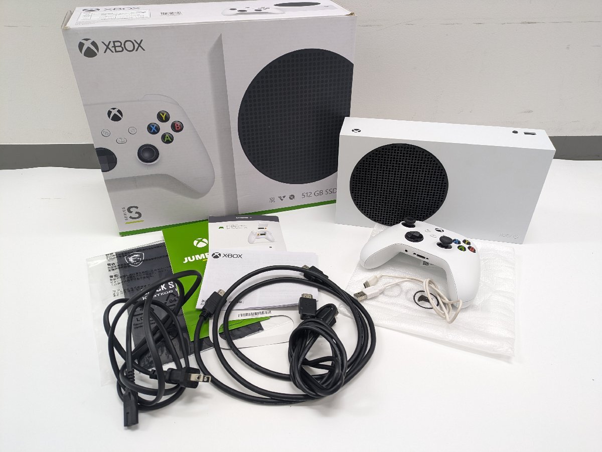 ☆100】【1円スタート】中古 Microsoft Xbox SeriessS 512GB RRS ☆100】【1円スタート】中古 Microsoft Xbox SeriessS 512GB RRS