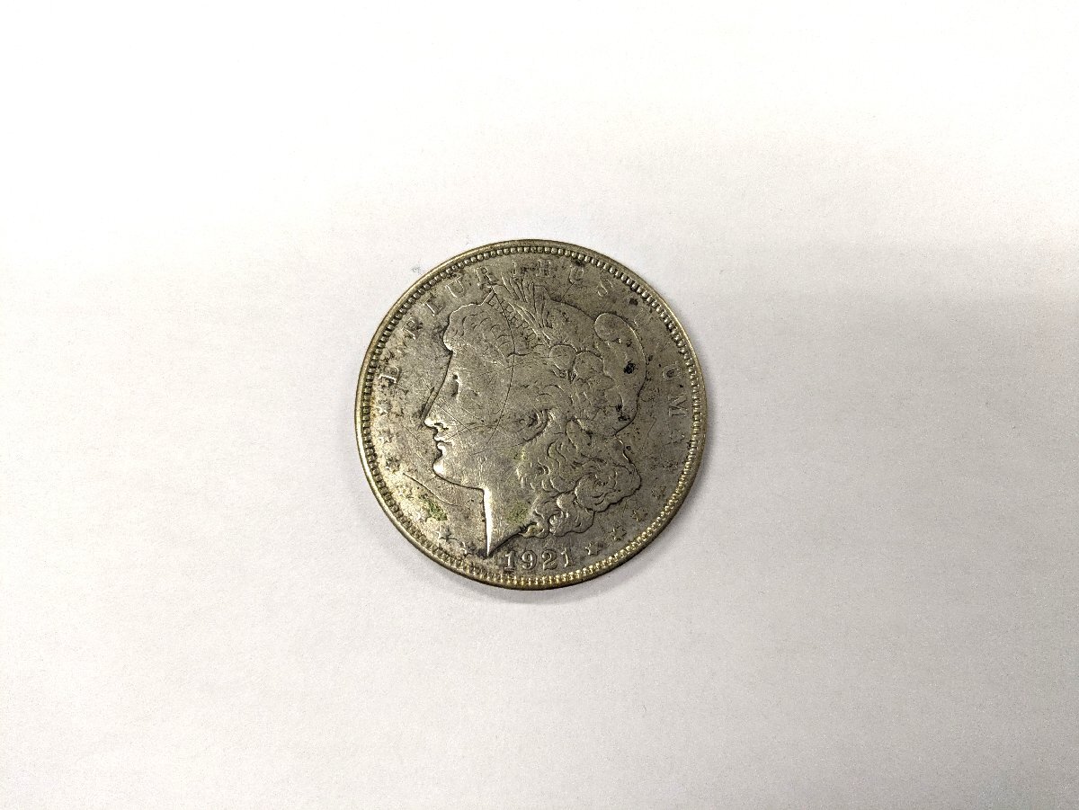 ☆60】【1円スタート】【モルガンダラー 1ドル 銀貨】中古 1921 ☆60】【1円スタート】【モルガンダラー 1ドル 銀貨】中古 1921