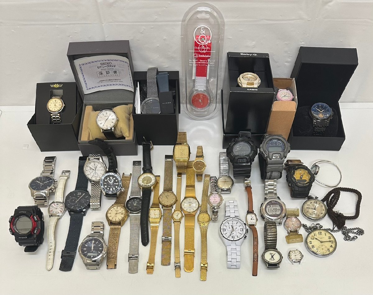 DK7002a】1円スタート 時計まとめ SEIKO CITIZEN RADO CASIO DK7002a】1円スタート 時計まとめ SEIKO CITIZEN RADO CASIO