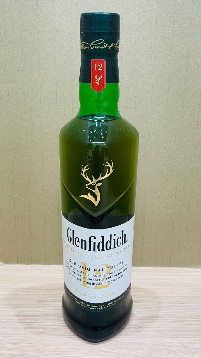 JV4361】【未開栓 古酒】Glenfiddich グレンフィディック 12年 JV4361】【未開栓 古酒】Glenfiddich グレンフィディック 12年