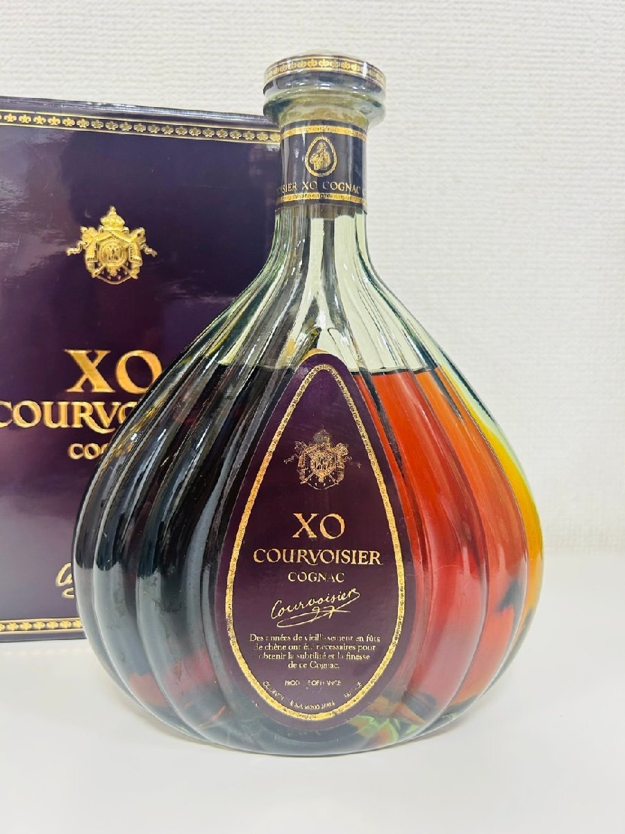 F2848】【未開栓・古酒】1円~ COURVOISIER XO クルボアジェ F2848】【未開栓・古酒】1円~ COURVOISIER XO クルボアジェ