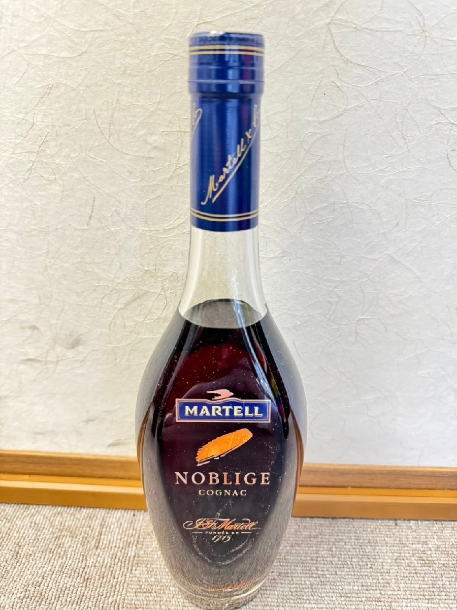 HGC3363】【未開栓 古酒】1円~ MARTELL NOBLIGE COGNAC HGC3363】【未開栓 古酒】1円~ MARTELL NOBLIGE COGNAC