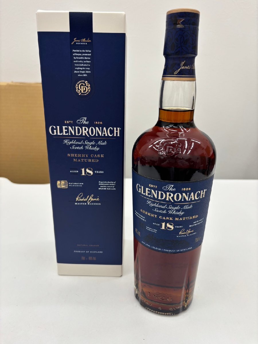 MSE2941】【未開栓 古酒】GLENDRONACH グレンドロナック SHERRY MSE2941】【未開栓 古酒】GLENDRONACH グレンドロナック SHERRY