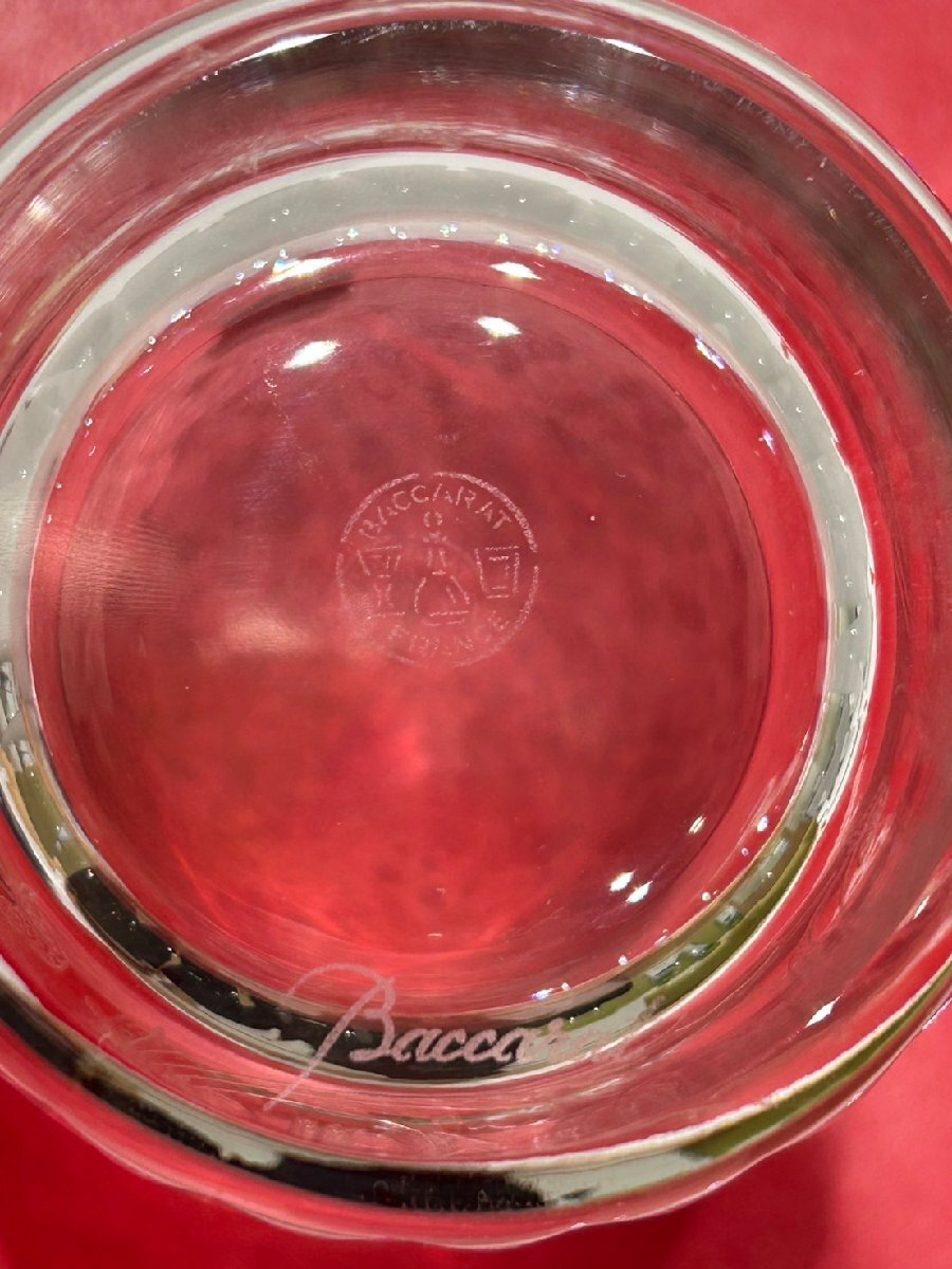 YST4388】【1円~】Baccarat バカラ パルメ ロックグラス YST4388】【1円~】Baccarat バカラ パルメ ロックグラス