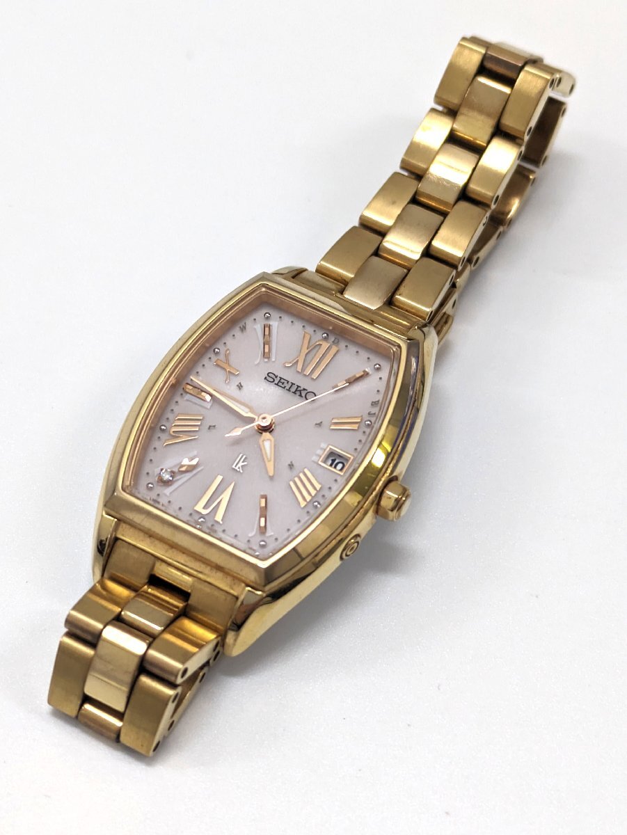 ☆60】【1円スタート SEIKO セイコー ルキア】中古 稼働品 1B32 ☆60】【1円スタート SEIKO セイコー ルキア】中古 稼働品 1B32