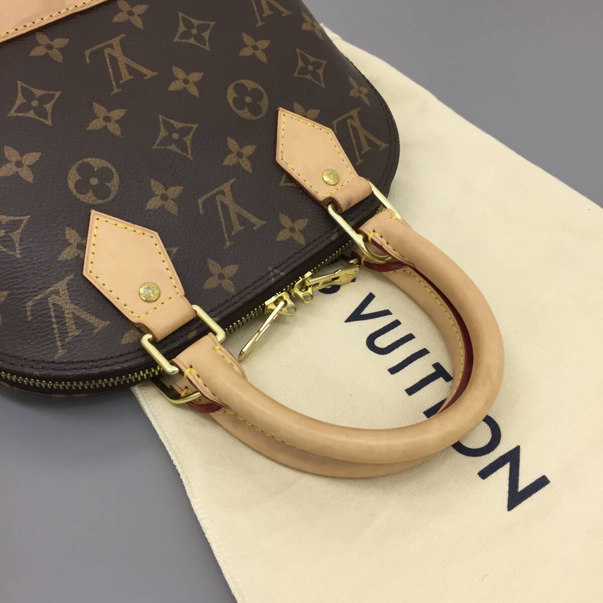 美品】Louis Vuitton ルイヴィトン モノグラム ハンドバッグ 美品】Louis Vuitton ルイヴィトン モノグラム ハンドバッグ