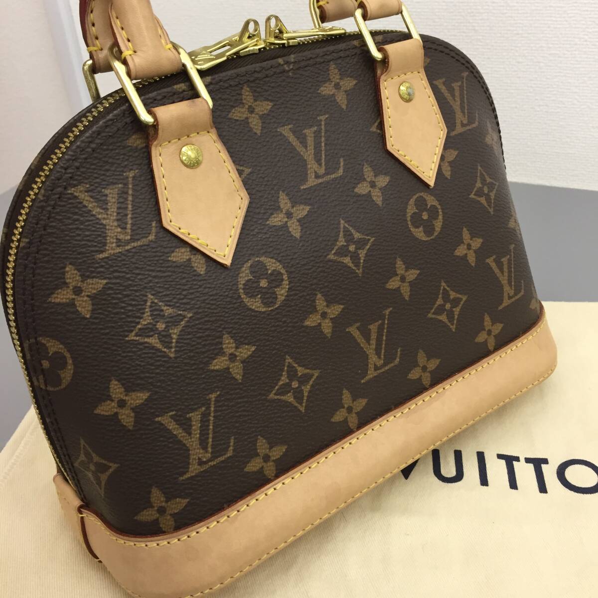 美品】Louis Vuitton ルイヴィトン モノグラム ハンドバッグ 美品】Louis Vuitton ルイヴィトン モノグラム ハンドバッグ
