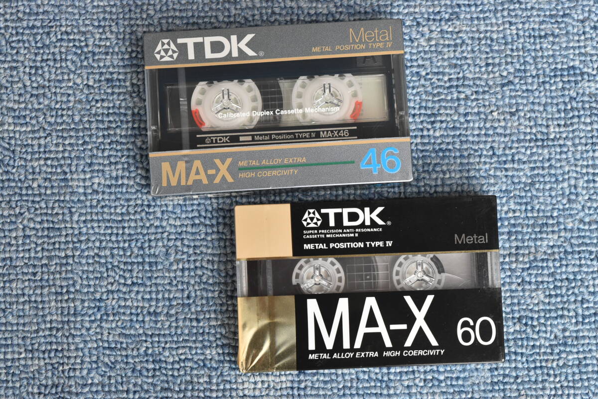 TDK 上級メタルカセットテープ【 TDK : ” MA-X 60・46 TDK 上級メタルカセットテープ【 TDK : ” MA-X 60・46