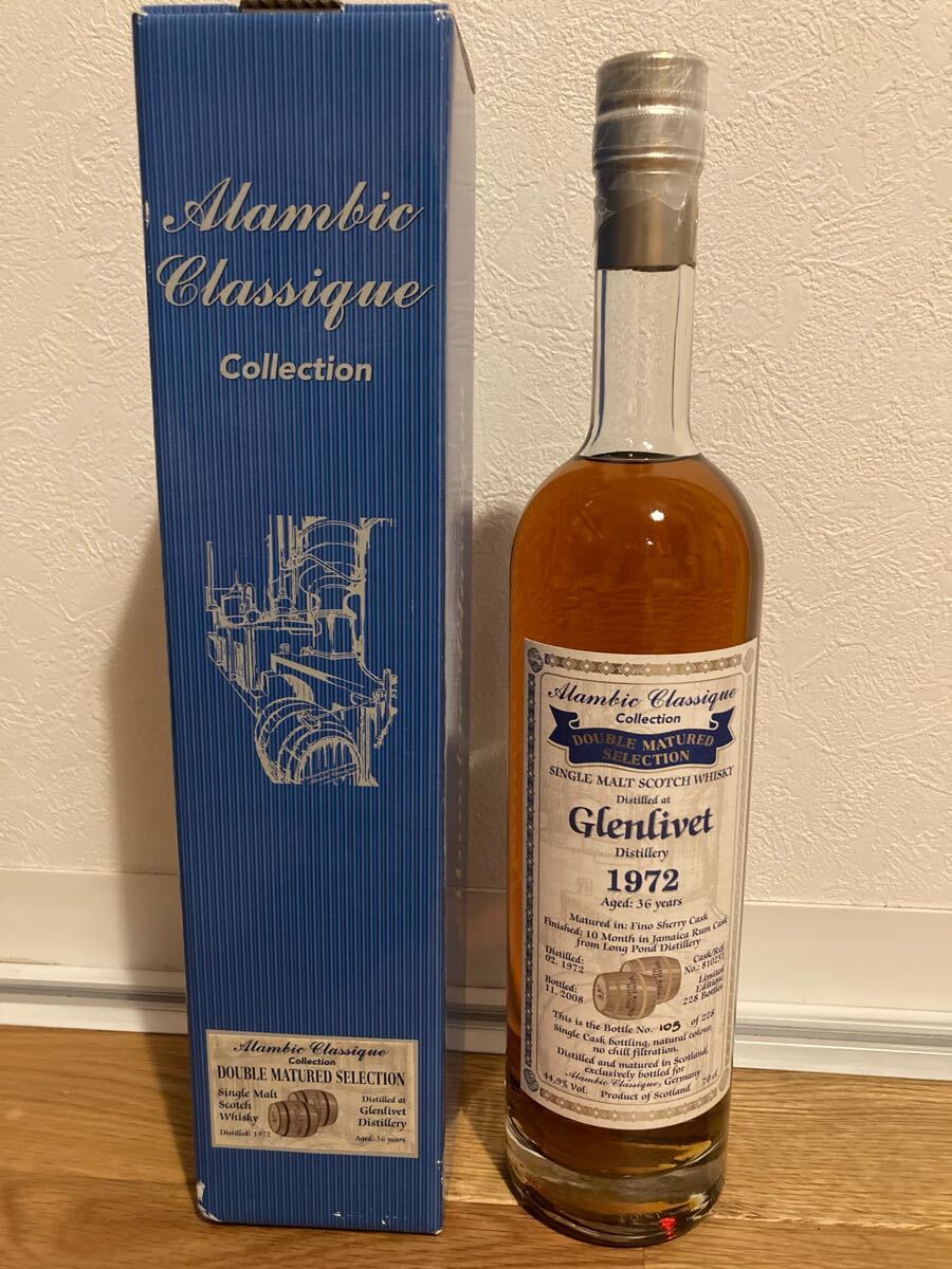 超レアGLENLIVET1972 AC ３６年　グレンリベット　ウイスキー　(山崎・響・スプリングバンク・マッカラン)
