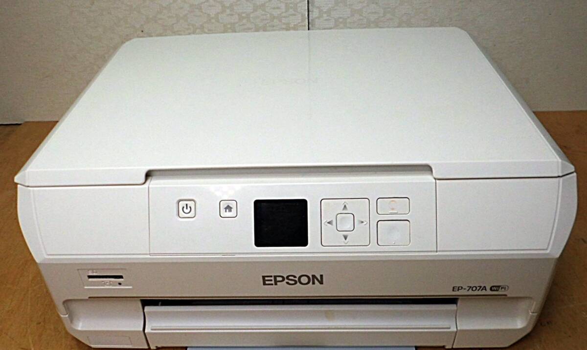 ☆ エプソン EPSON インクジェット複合機プリンター EP-707A