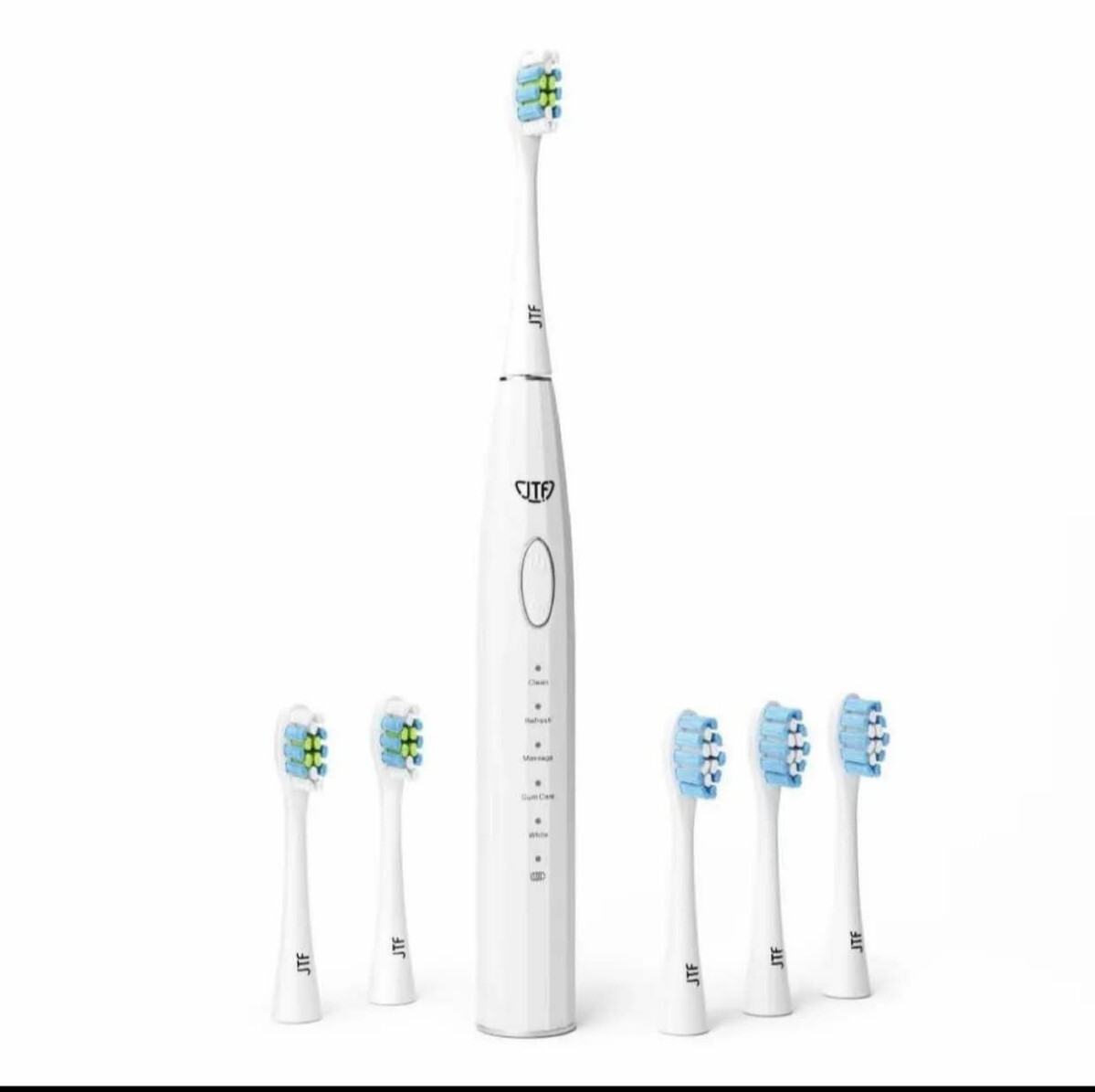 電動(dòng)歯ブラシ替えブラシ5本付き 5つのケアモードオートタイマー機(jī)能PSE認(rèn)証済
