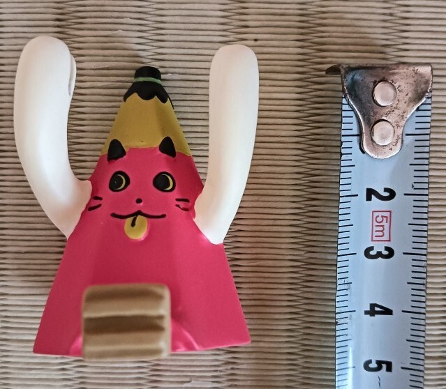 ●新品未使用●カードスタンド 唐傘にゃんこ YK-61346 うらめしにゃんこ夜行 DECOLE 猫グッズ_画像1