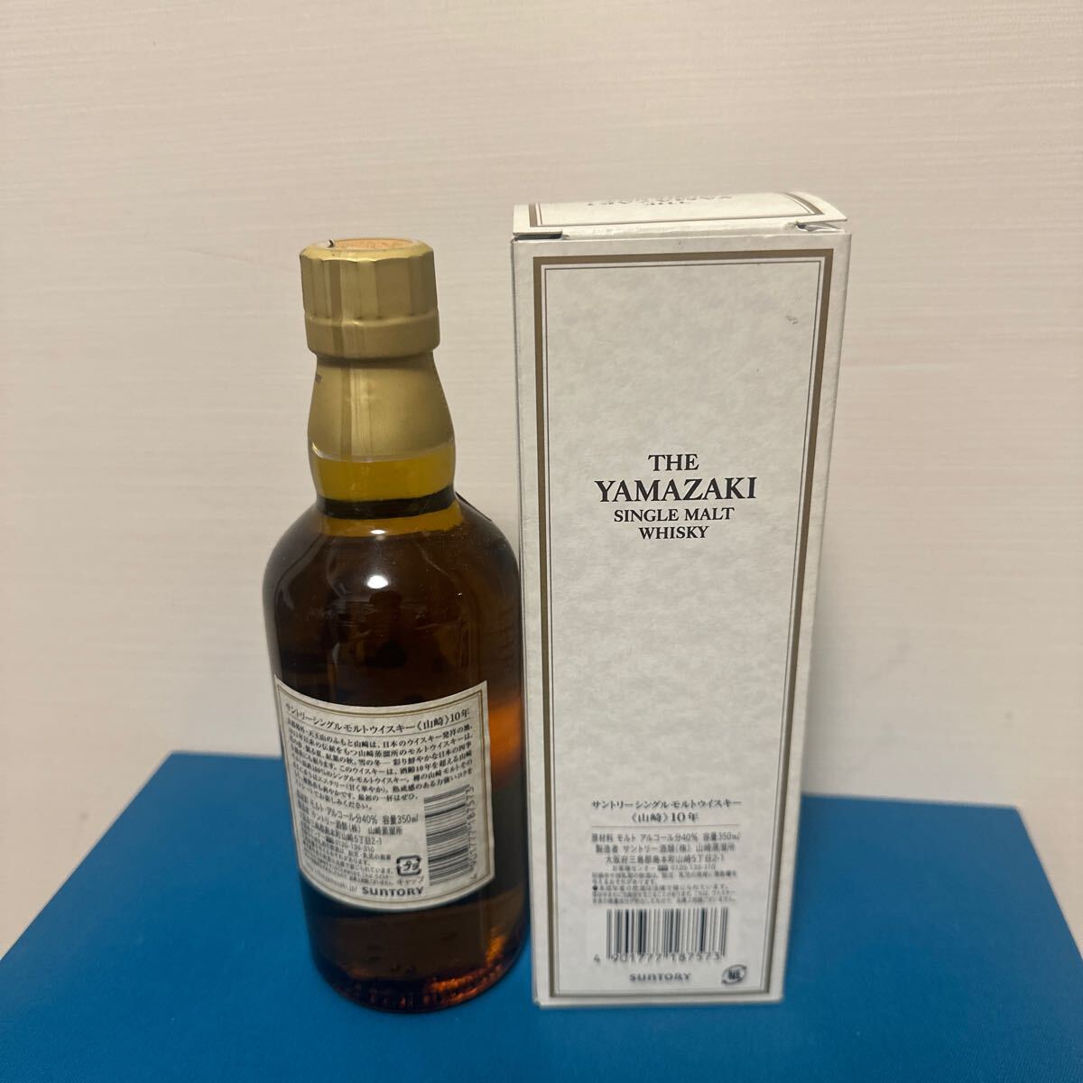 山崎10年350ml シングルモルトウイスキー 箱付 サントリー 山崎10年350ml シングルモルトウイスキー 箱付 サントリー