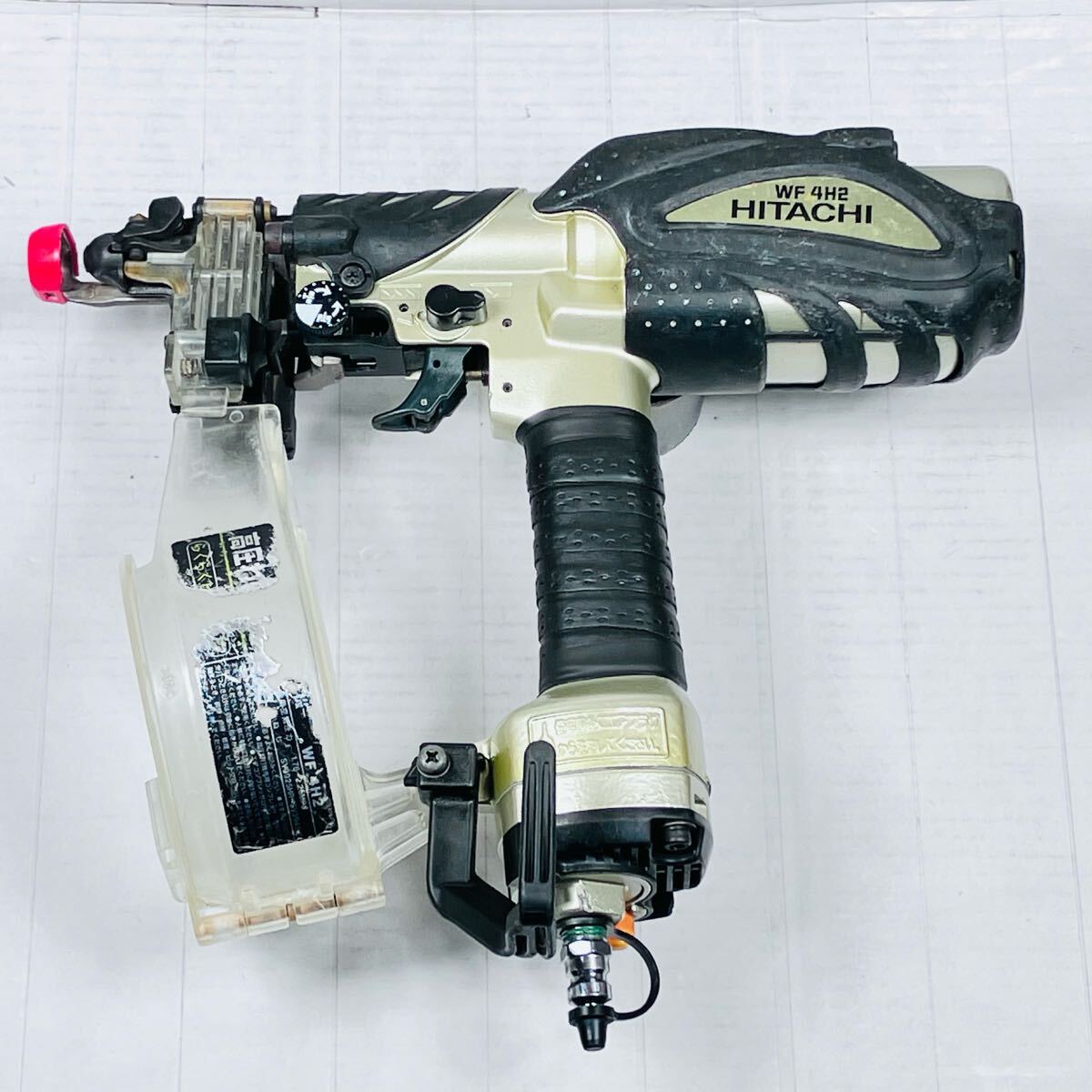 中古品 ハイコーキ HiKOKI 41mm高圧ねじ打機 WF4H2 本体のみ 002 中古品 ハイコーキ HiKOKI 41mm高圧ねじ打機 WF4H2 本体のみ 002