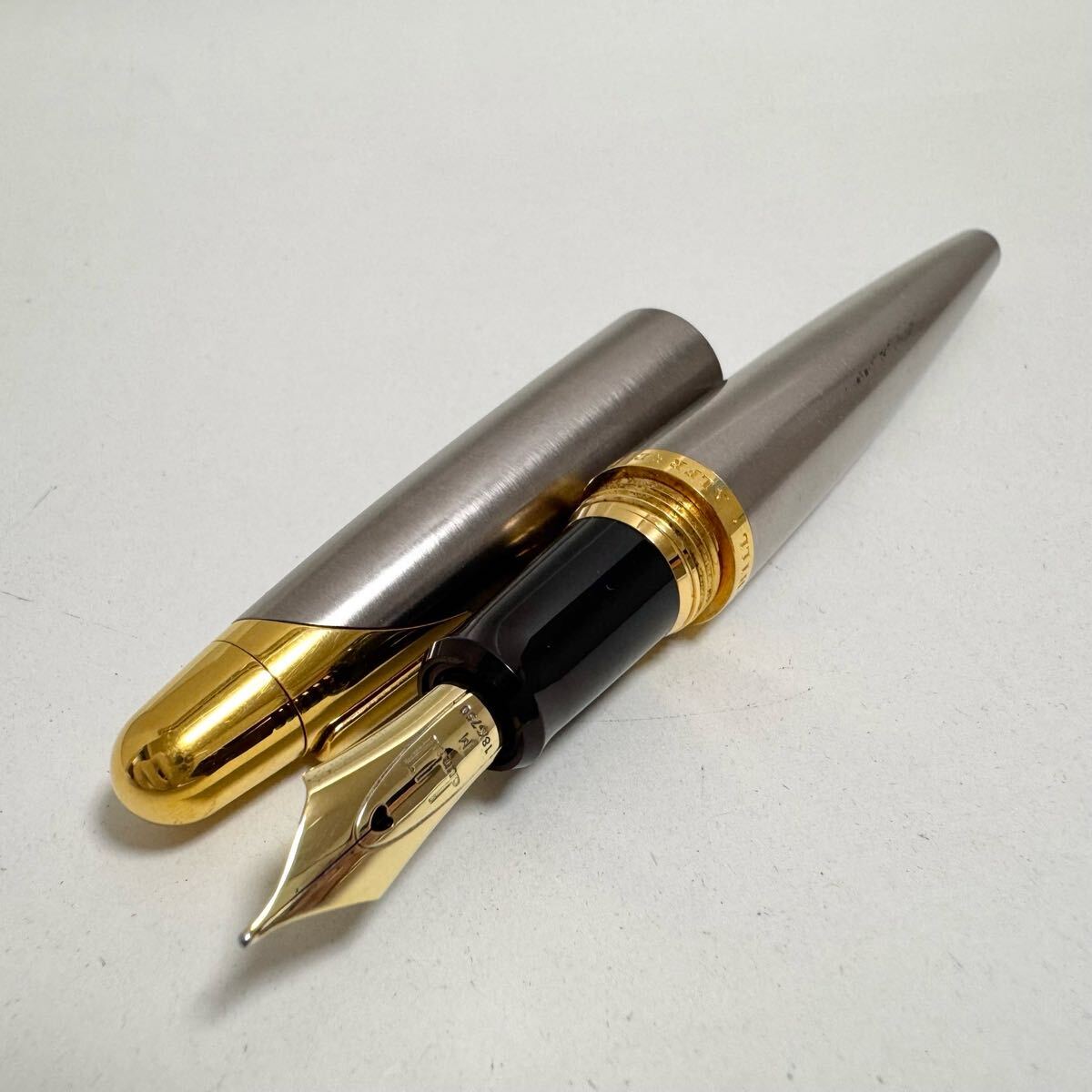 す-03 dunhill ダンヒル 万年筆 ペン先18K-750 筆記用具(万年筆 す-03 dunhill ダンヒル 万年筆 ペン先18K-750 筆記用具(万年筆