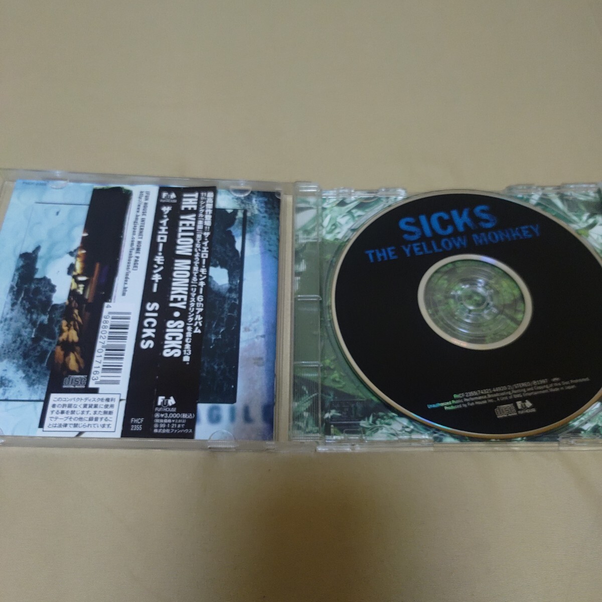 ◆THE YELLOW MONKEY◆「SICKS」◆CD◆