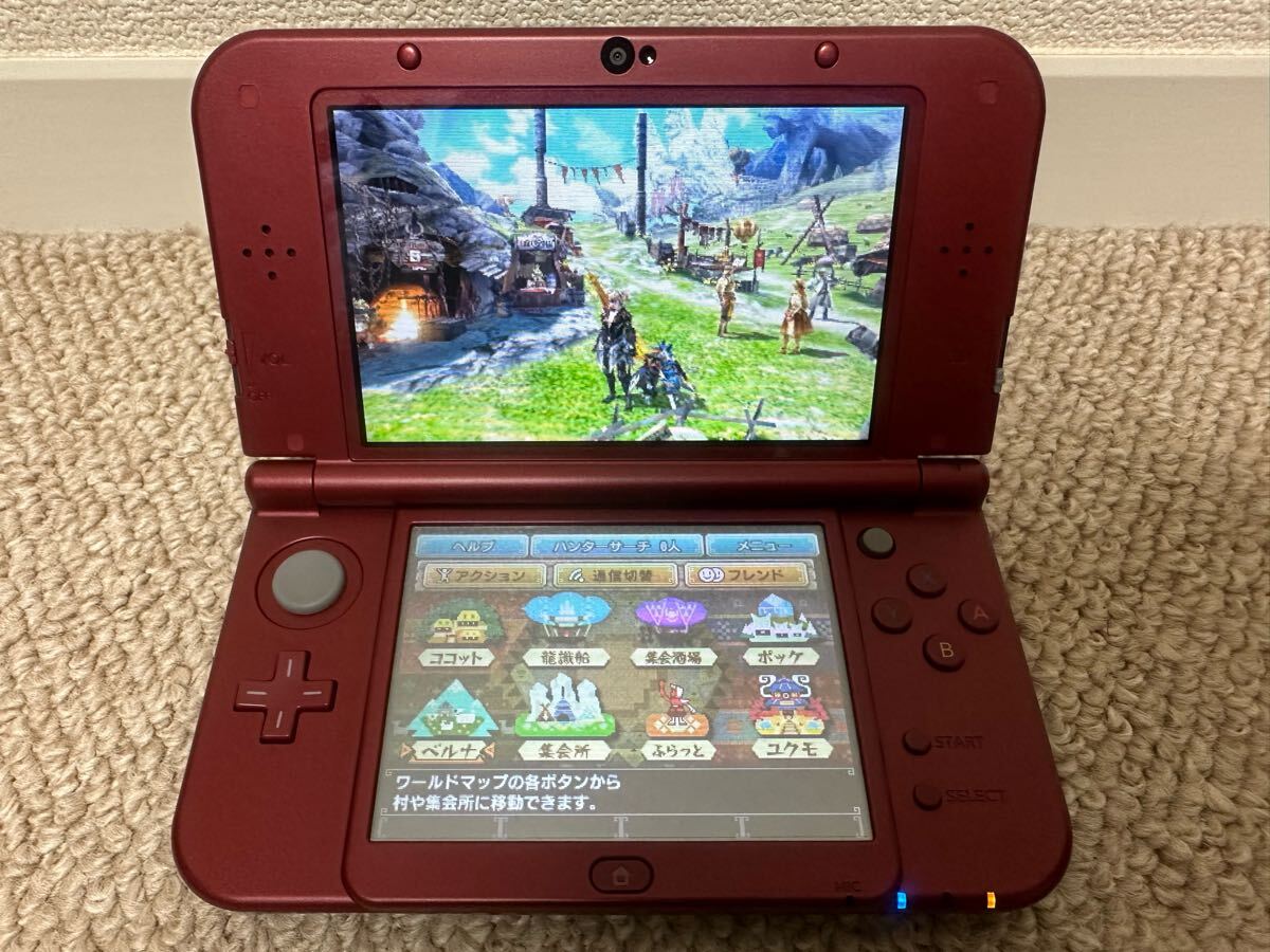 中古 美品 New NINTENDO 3DS LL モンスターハンタークロス 中古 美品 New NINTENDO 3DS LL モンスターハンタークロス