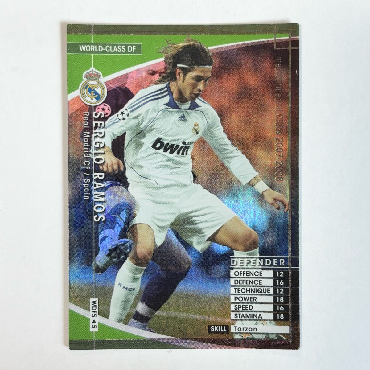 ?Panini WCCF 2007-2008 WDF セルヒオ?ラモス Sergio Ramos Real Madrid ?四點落札で普通郵便送料無料?