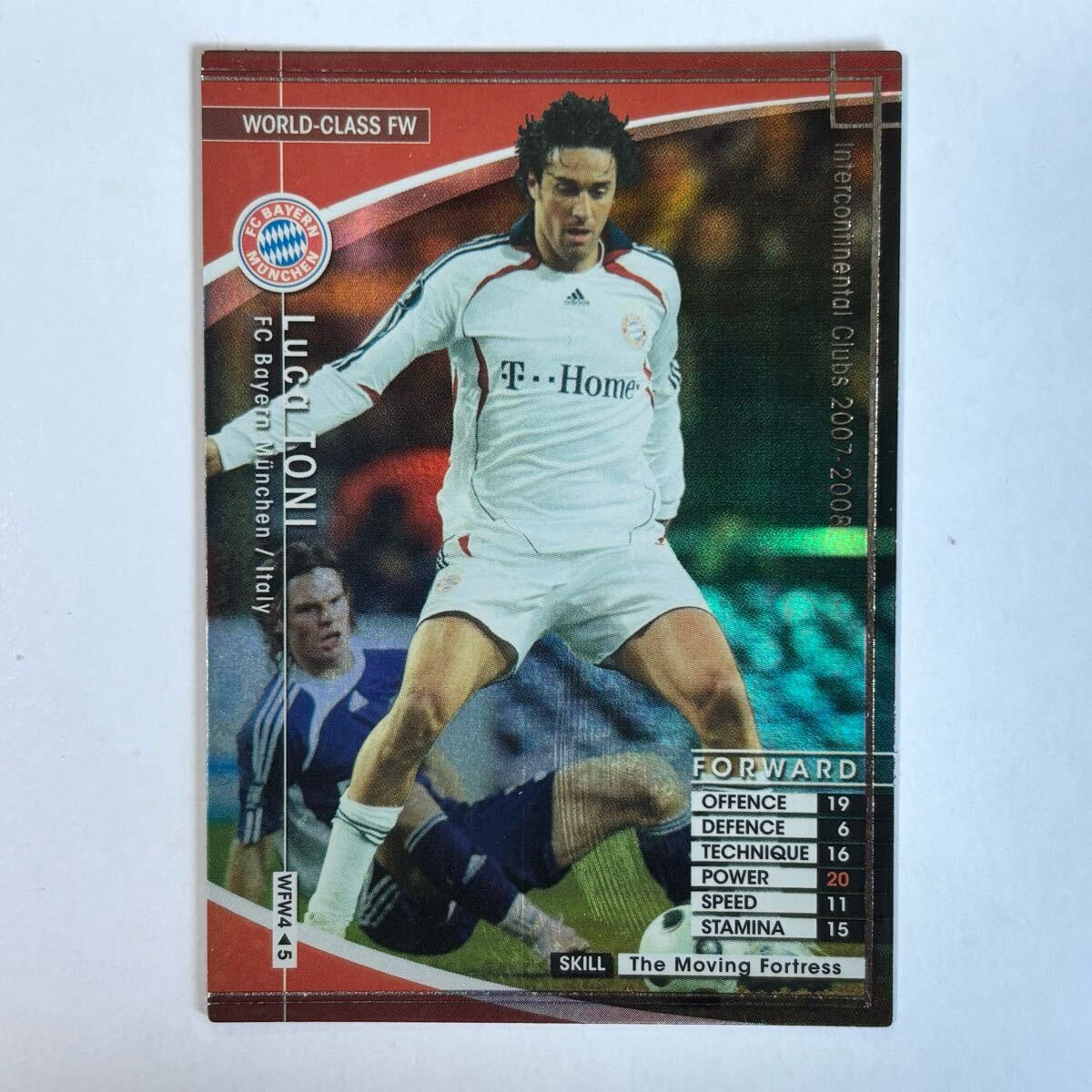 ?Panini WCCF 2007-2008 WFW ルカ?トニ Luca Toni Bayern Munchen ?四點落札で普通郵便送料無料?