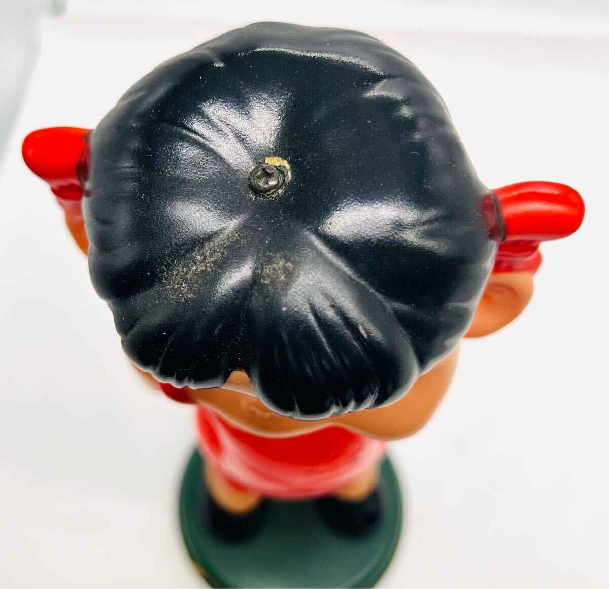 中古品 不二家 【ペコちゃん】 不二家ミルキー 首振り人形 昭和 中古品 不二家 【ペコちゃん】 不二家ミルキー 首振り人形 昭和