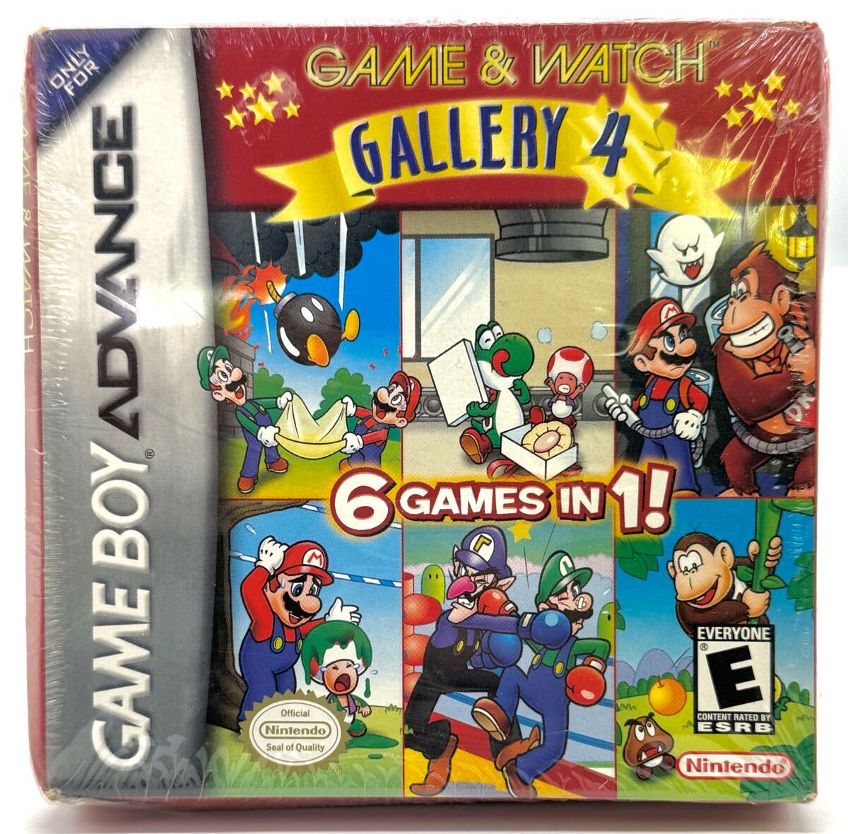新品未開封】任天堂 GBA GAME&WATCH GALLERY4 北米版 ゲーム 新品未開封】任天堂 GBA GAME&WATCH GALLERY4 北米版 ゲーム