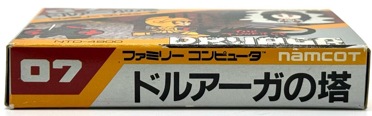 新品未使用】任天堂 FC ファミコンソフト ドルアーガの塔 箱説 新品未使用】任天堂 FC ファミコンソフト ドルアーガの塔 箱説