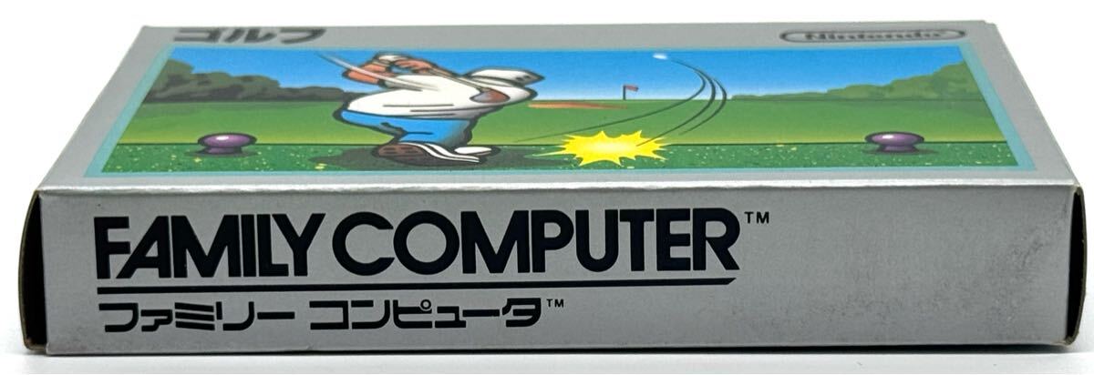 新品未使用】任天堂 FC ファミコンソフト ゴルフ 銀箱 箱説付き 新品未使用】任天堂 FC ファミコンソフト ゴルフ 銀箱 箱説付き