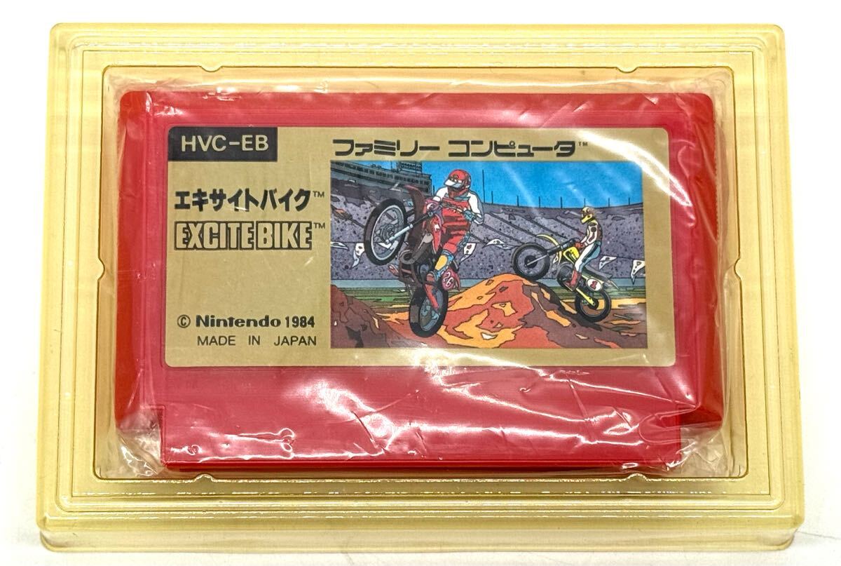 おそらく新品未使用】任天堂 FC ファミコンソフト エキサイト おそらく新品未使用】任天堂 FC ファミコンソフト エキサイト