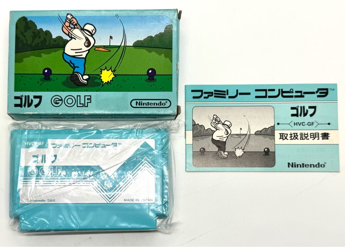 おそらく新品未使用】任天堂 FC ファミコンソフト ゴルフ 小箱版 おそらく新品未使用】任天堂 FC ファミコンソフト ゴルフ 小箱版