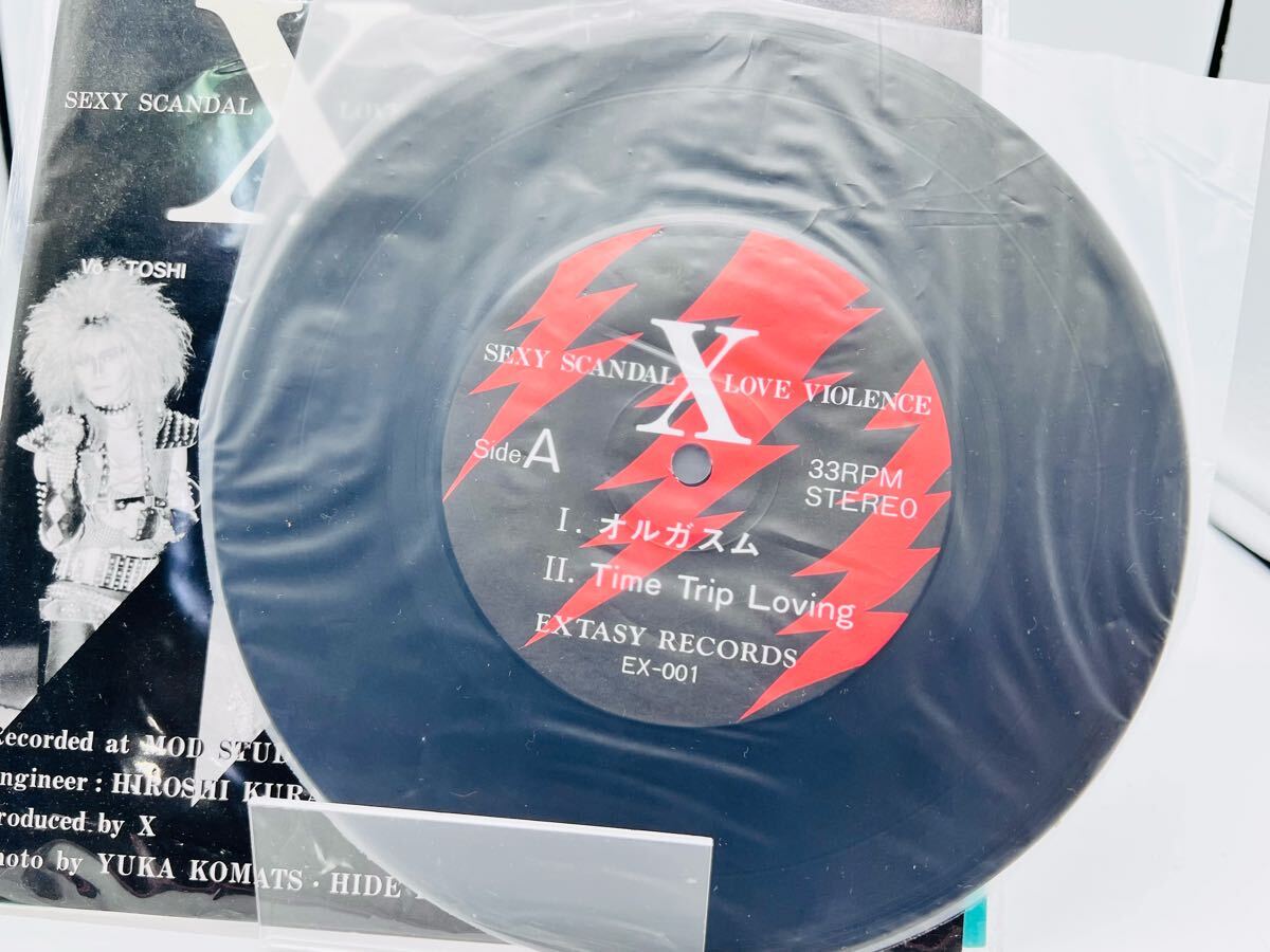 レア盤 貴重 7インチレコード〔 エックス - オルガスム レア盤 貴重 7インチレコード〔 エックス - オルガスム