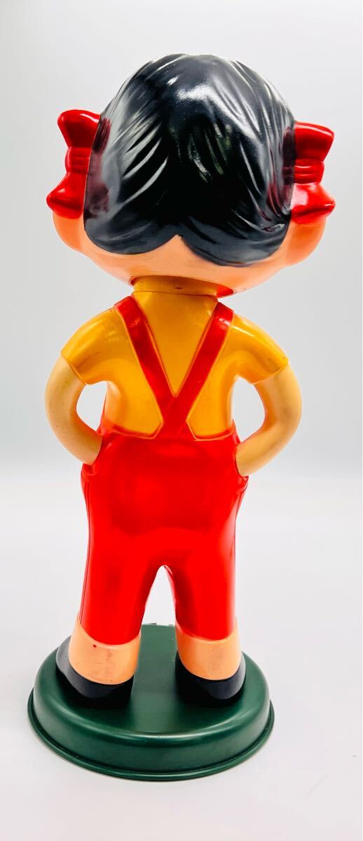 中古品 不二家 【ペコちゃん】 不二家ミルキー 首振り人形 昭和 中古品 不二家 【ペコちゃん】 不二家ミルキー 首振り人形 昭和