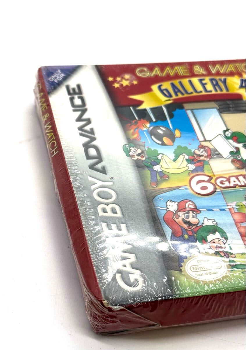 新品未開封】任天堂 GBA GAME&WATCH GALLERY4 北米版 ゲーム 新品未開封】任天堂 GBA GAME&WATCH GALLERY4 北米版 ゲーム