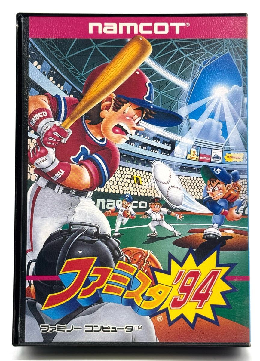 美品】任天堂 FC ファミコンソフト ファミスタ '94 箱説・はがき 美品】任天堂 FC ファミコンソフト ファミスタ '94 箱説・はがき