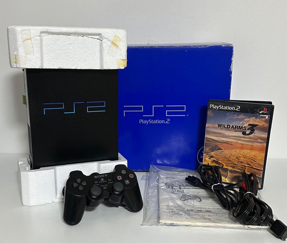 21) ☆動作確認済み PlayStation2 SCPH-18000 ブラック SONY PS2 21) ☆動作確認済み PlayStation2 SCPH-18000 ブラック SONY PS2