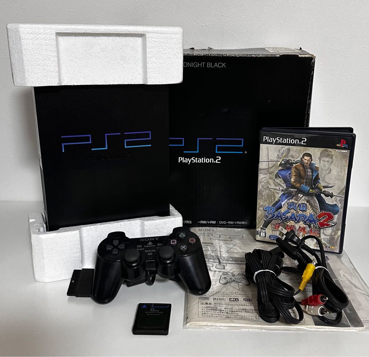 【残りわずか】 27) ☆動作確認済み ミッドナイト NB SCPH-50000 PlayStation2 本体