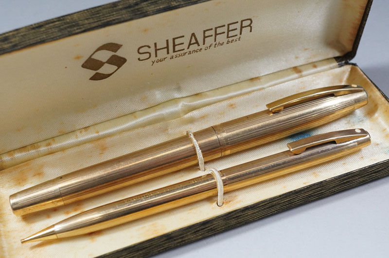f682】SHEAFFER/シェーファー 万年筆 シャープペン まとめ 2本 f682】SHEAFFER/シェーファー 万年筆 シャープペン まとめ 2本