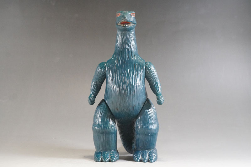 f768】当時物 赤目 ゴジラ ソフビ 人形 フィギュア 怪獣 円谷 f768】当時物 赤目 ゴジラ ソフビ 人形 フィギュア 怪獣 円谷