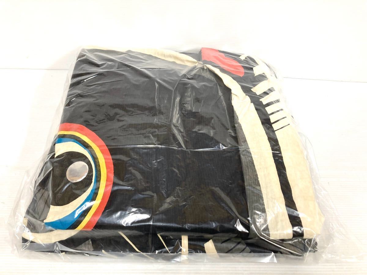 ◇鯉のぼり◇6m黒鯉/3.5m赤鯉 セット 布製 中古(こいのぼり ◇鯉のぼり◇6m黒鯉/3.5m赤鯉 セット 布製 中古(こいのぼり