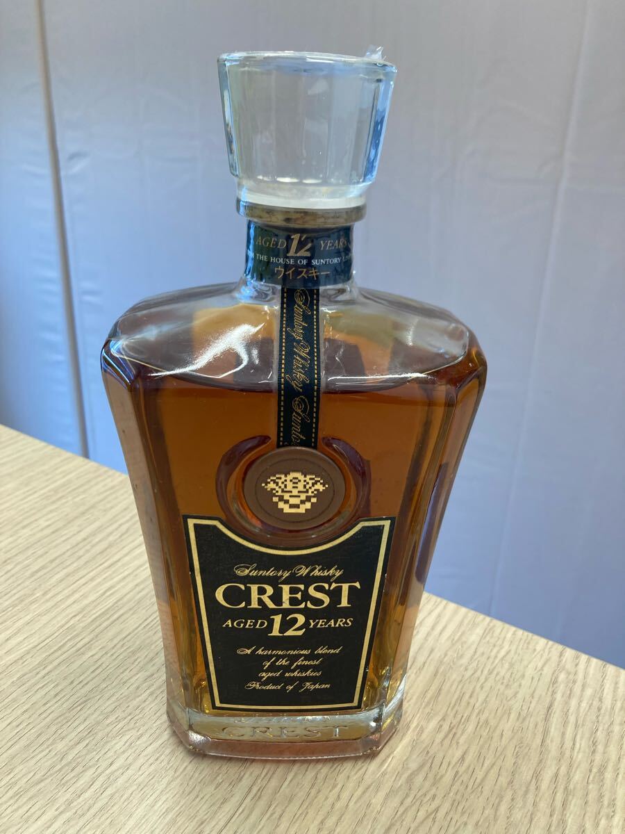 SUNTORY CREST サントリークレスト12年 サントリーウイスキー 古 SUNTORY CREST サントリークレスト12年 サントリーウイスキー 古