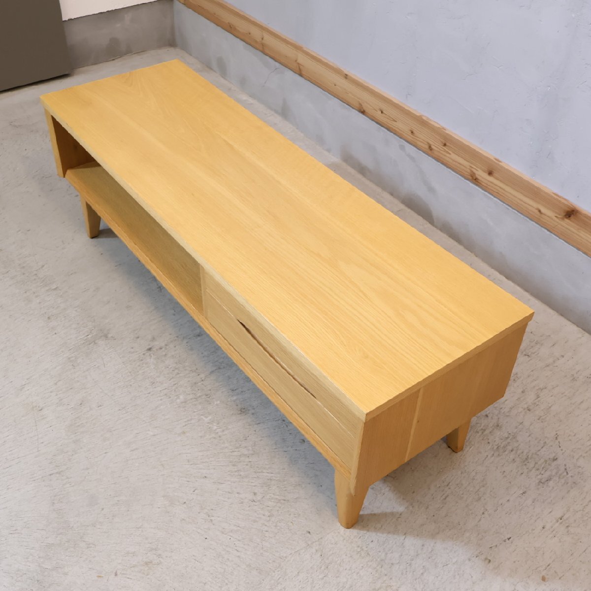 unico ウニコ SIGNE シグネ オーク材 AVボード ローボード W1185