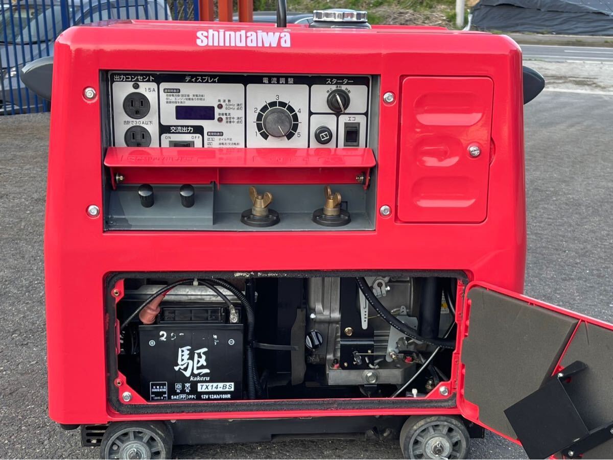 新ダイワ Shindaiwa やまびこ EGW180MC-I 防音型 エンジン溶接機 新ダイワ Shindaiwa やまびこ EGW180MC-I 防音型 エンジン溶接機