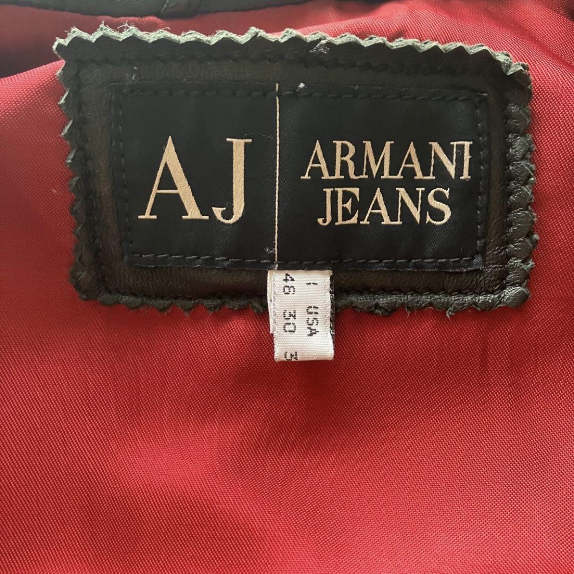 ARMANI 5-Zips レザージャケット 革ジャン アーカイブ ARMANI 5-Zips レザージャケット 革ジャン アーカイブ