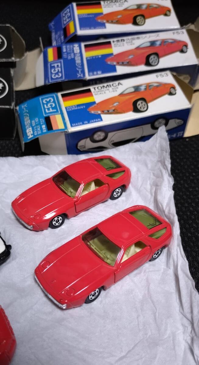 トミカ ポルシェ6台セット F53 928 911S 日本製 青箱 外国車 トミカ ポルシェ6台セット F53 928 911S 日本製 青箱 外国車