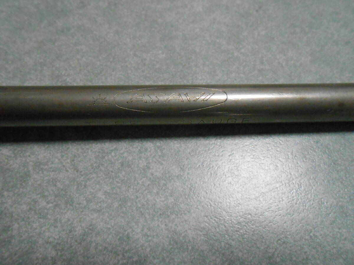  Asahi инструмент воздушный мера общая длина 140mm 8kg/2cm эллипс. средний .ASAHI. Logo б/у товар 