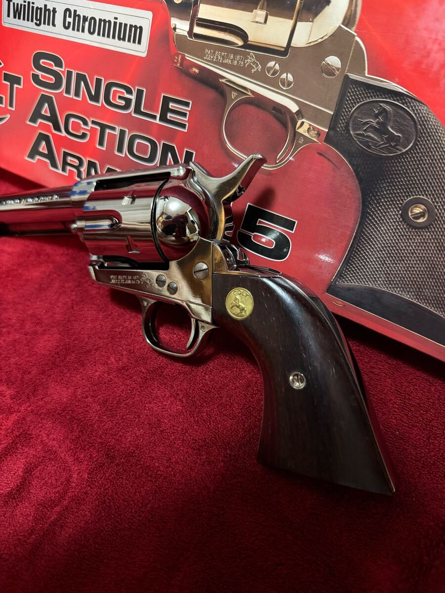 タナカワークス　SAA シングルアクションアーミートワイライトクローム タナカワークス SAA シングルアクションアーミートワイライト