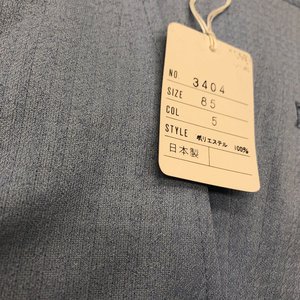 激安★今が旬！新品★高級KING.G 日本製ヴィンテージスラックス　ゴルフパンツ/ボトム/フレア/サイズ85 スカイブルー系シャドウ千鳥格子_画像8