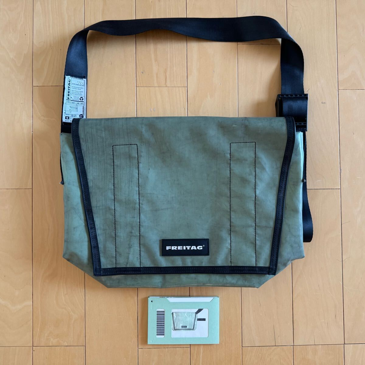 FREITAG F12 DRAGNET インダストリアルグリーン 廃盤(ショルダー FREITAG F12 DRAGNET インダストリアルグリーン 廃盤(ショルダー