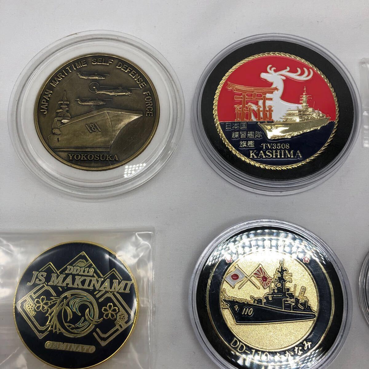 海上自衛隊 チャレンジコイン まとめて16枚 コレクション品 中古 海上自衛隊 チャレンジコイン まとめて16枚 コレクション品 中古