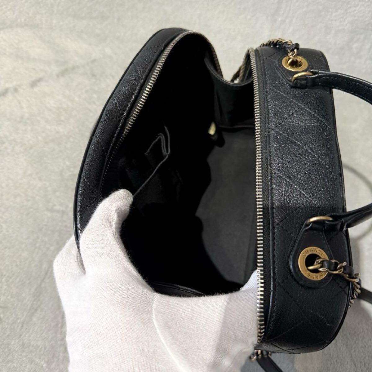 美品☆CHANEL シャネル チェーン ショルダーバッグ バニティ 美品☆CHANEL シャネル チェーン ショルダーバッグ バニティ