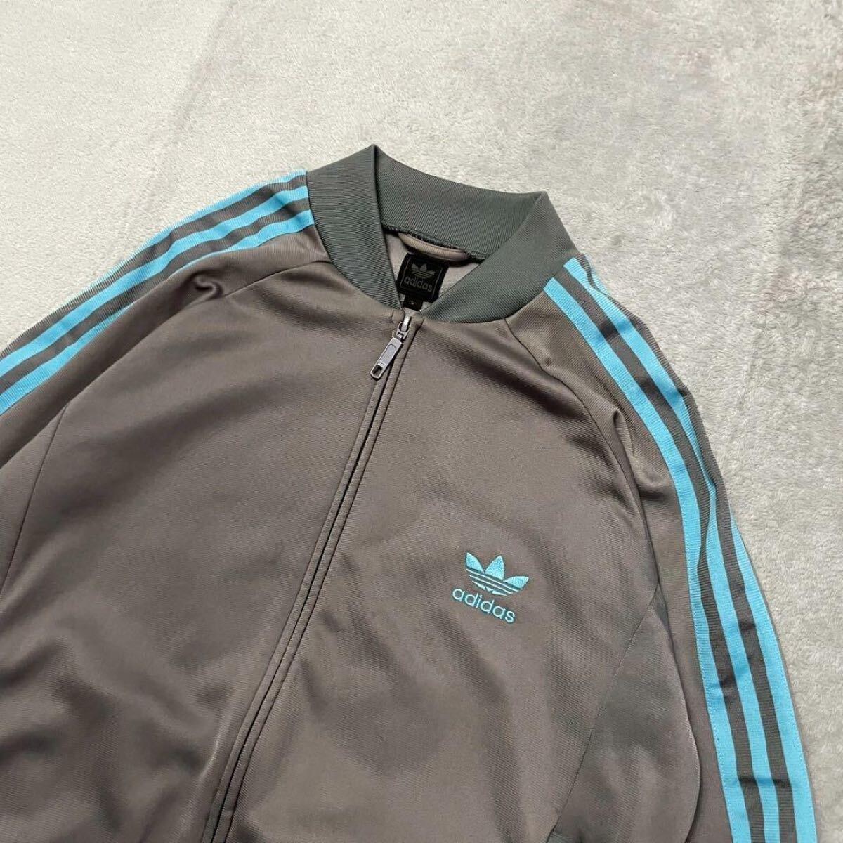 美品!Lサイズ☆adidas アディダス トラックジャケットジャージ 美品!Lサイズ☆adidas アディダス トラックジャケットジャージ